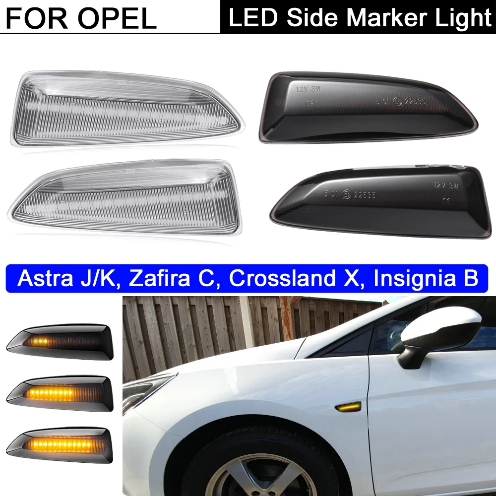 2Pcs Dynamic Led Tu…