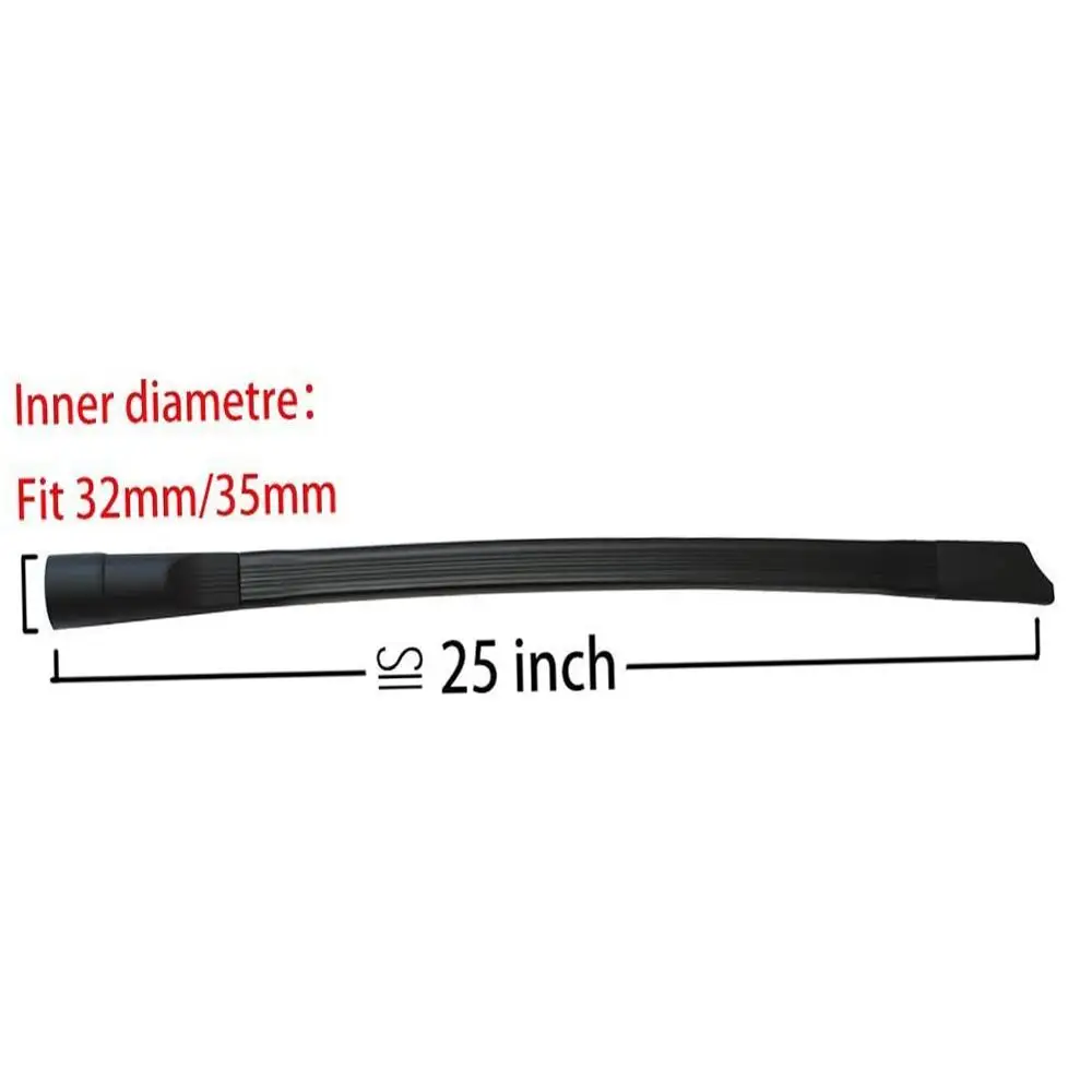 32mm/35mm aspirapolvere universale pezzi di ricambio attacco lungo flessibile ugello di aspirazione piatto testa 1PC strumento fessura tubo