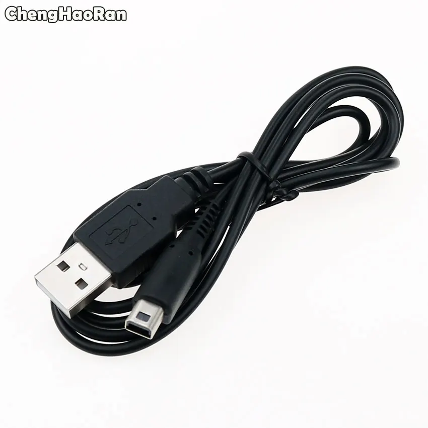 ChengHaoRan USB Port Sync Charger Charing Power Cable Cord Line For 3DS New 3DSLL 3DSXL For NDSI XL/LL Games Accessories