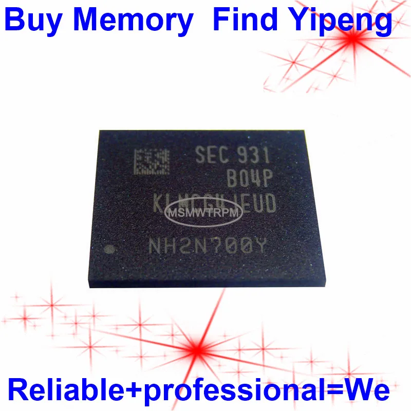 KLMCG4JEUD-B04P 153FBGA EMMC 5.1 64GB FLASH MEMORY KLMCG4JEUD