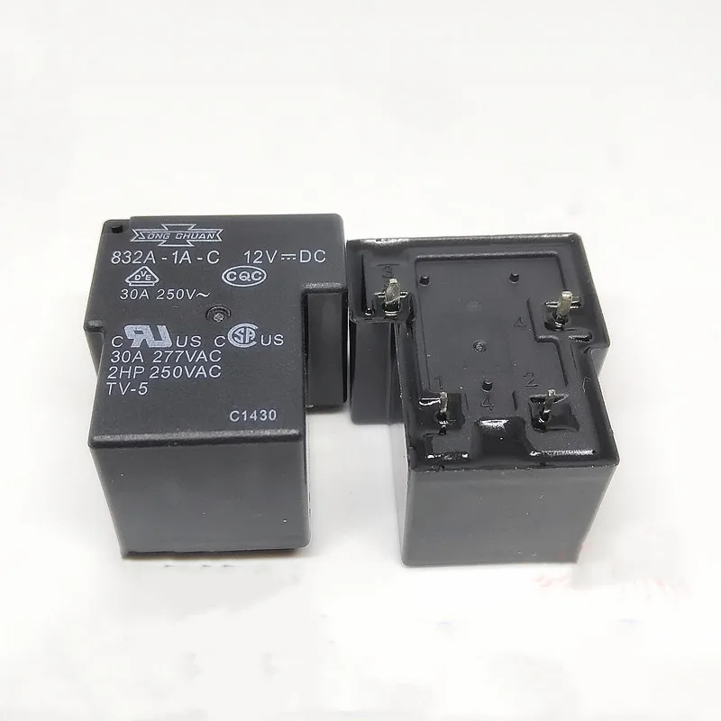 

1PCS 832A-1A-C-5VDC 832A-1A-C-5V 832A-1A-C-12VDC 832A-1A-C-12V 832A-1A-C-24VDC 832A-1A-C-24V DIP4 Relay Brand new or