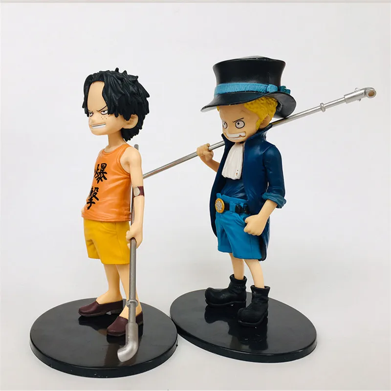 Lover One Piece Childhood Luffy Sabo Ace Sanji Zoro Kid Ver. PVC