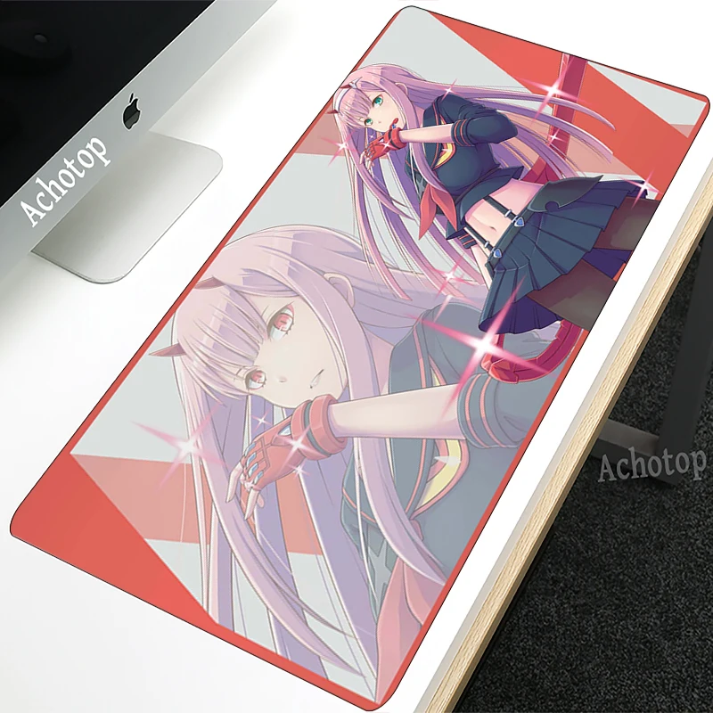 

Computer Mouse Pad XXL Gamer Mouse Pads Large Gaming Mousepads Desk Mause Mat Keyboard Mouse Carpet Gaming Accessories Zero Two