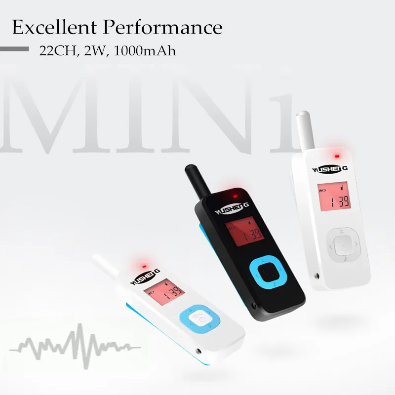 Imagem -02 - Walkie Talkie com Lcd Peças Lote Dois Sentidos Rádios Super Mini para Hair Salon Salão de Beleza Repair Shop Melhor do Que Baofeng M58 2w