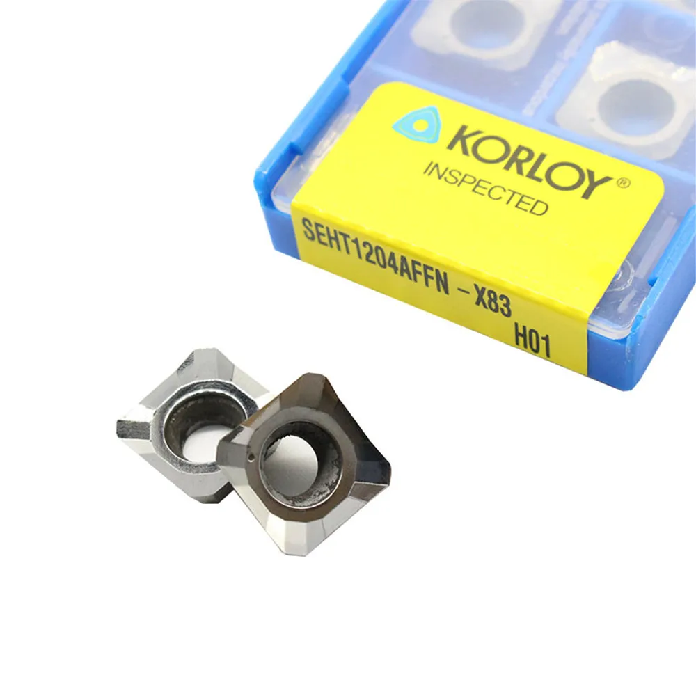 SEHT1204 AFFN X83 H01 Frees Carbide Insert SEHT 1204 Gezicht Mill SEHT1204AFFN Draaibank Frezen CNC Gereedschap Frees