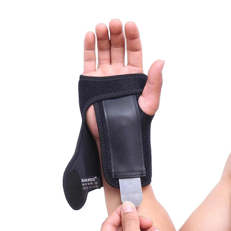 High Quality Wrist Brace Support Splint Sprains Arthritis Black Belt Carpal Tunnel Left Right Hands Wrist Support Brace