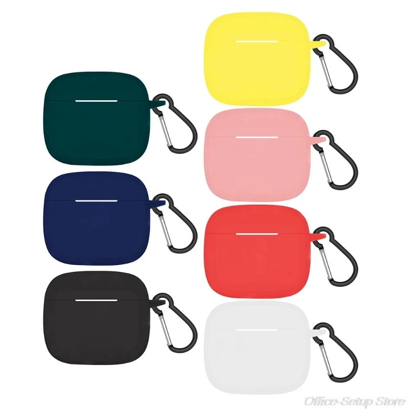 Противоскользящий защитный чехол для ZMI PurPods однотонный силиконовый беспроводной Bluetooth-Совместимый Чехол покрытие для наушников для PurPods