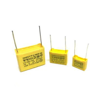 10 Chiếc 275VAC Tụ Điện X2 Series 0.01UF ~ 2.2UF Polypropylene Phim Tụ Điện Mới 10nf 100nf 150nf 200nf 680nf 470nf 1UF