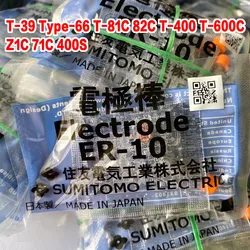 Electrodo ER-10 Sumitomo T-39 tipo-66 T-81C 82C Z1C 71C TYPE-81M12 T-400/600C empalmador de fusión de fibra electrodos de soldadura varilla ER-10