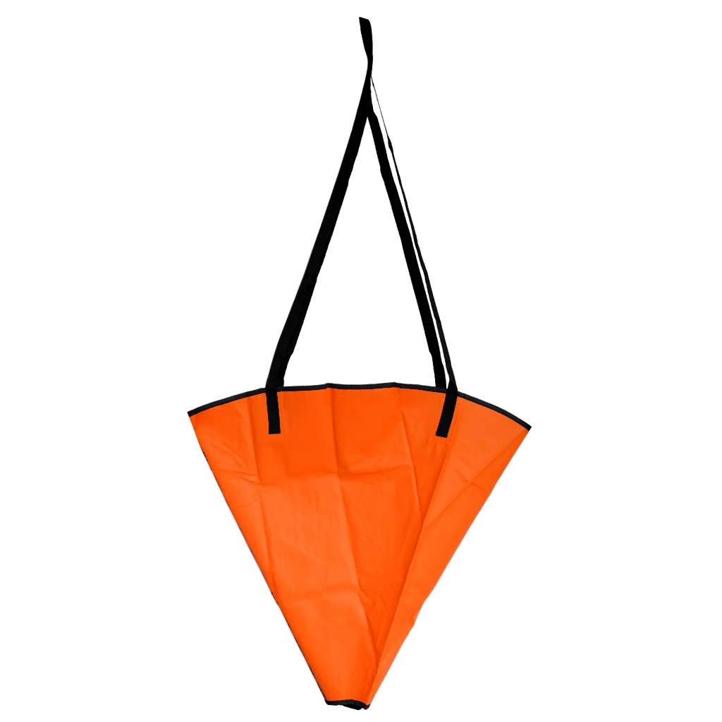 Durable PVC Sea Anchor Drogue Sail  Brake 24/30/36/42/48/54/60 inch Suit Boat/Yacht/Kayak up Kayaks Inflatable Boat Access