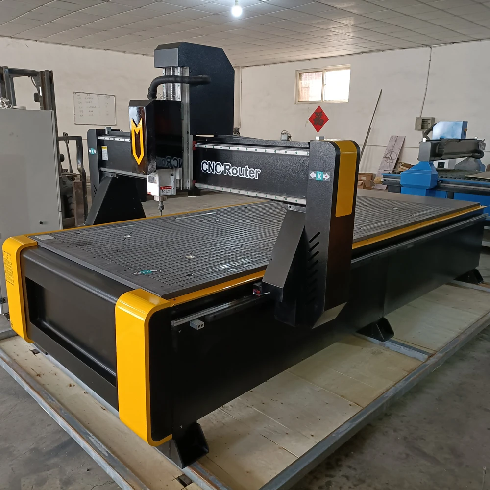Máquina de grabado de madera 1224 1325 completamente automática con controlador Mach3, enrutador CNC de husillo de 3,5kw para pequeñas empresas