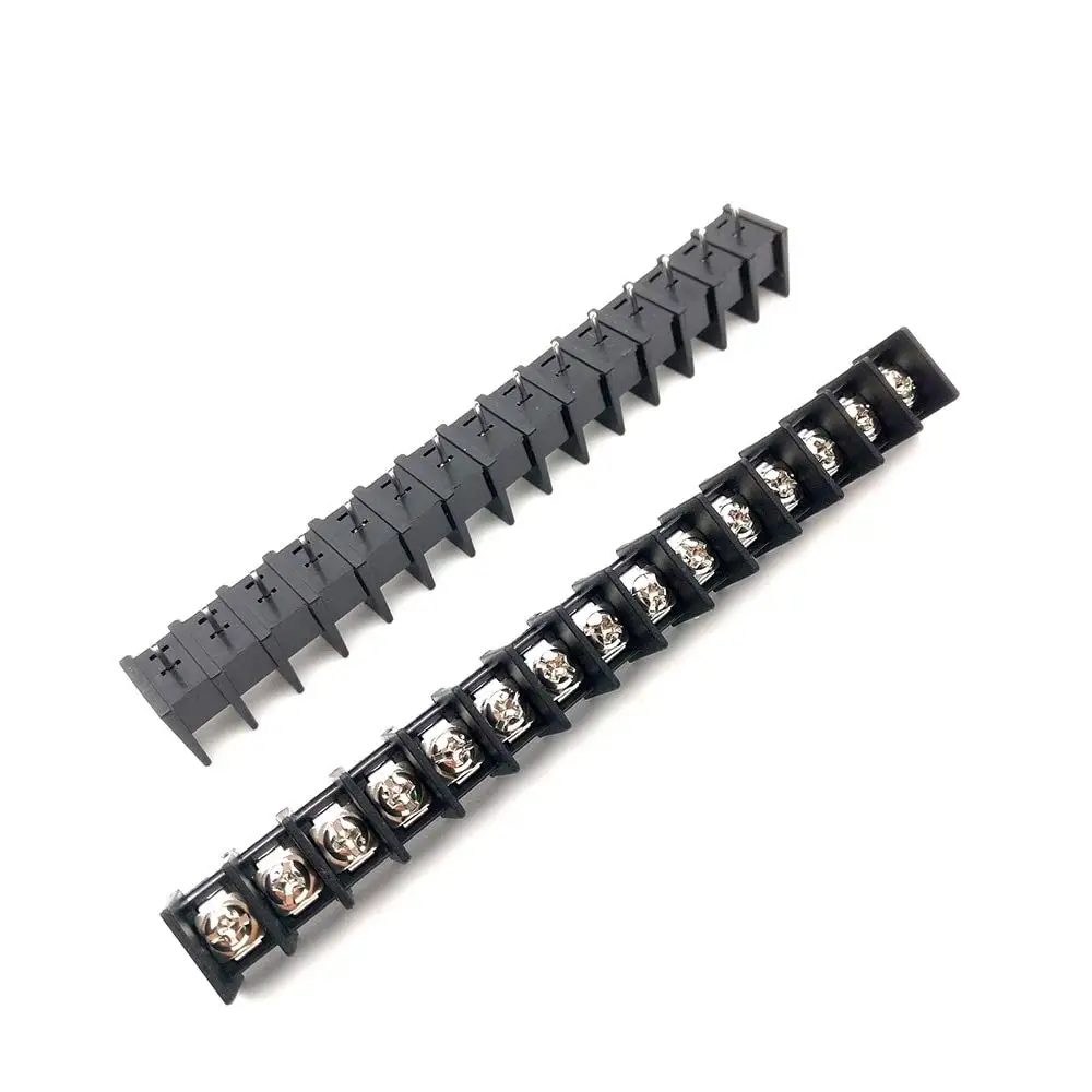 50Pcs Barrier สกรู PCB Terminal Block Pitch 8.25มม.KF35C DG35C ตรง2/3/4/5/6/8P/10พินฝาครอบกันฝุ่น Bornier สาย20A