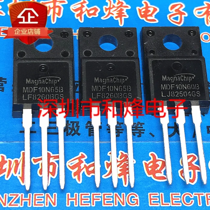 5PCS/Lot  MDF10N65B ½ TO-220F 650V 10A