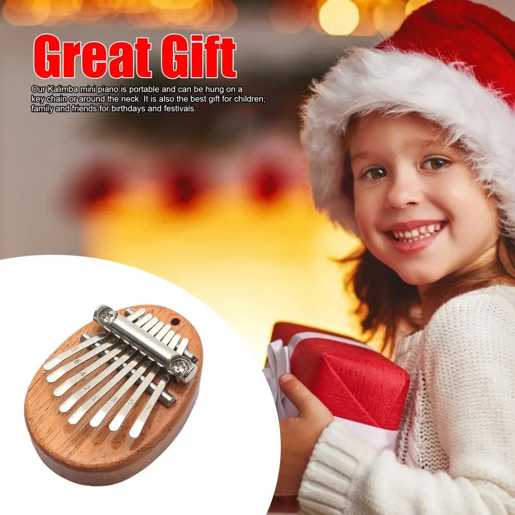 Mini Kalimba 8 Keys Cute Thumb Piano For Children And Beginners 8 Keys Kalimba Portable Thumb Piano Finger Percussion