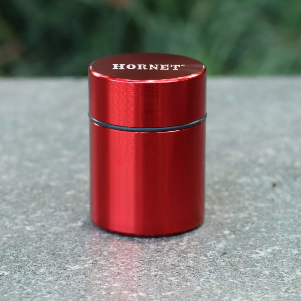 HORNET Aircraft Aluminum Airtight Stash Jar 1.3 Inches Multi-Use Vacuum Seal Portable Storage Container