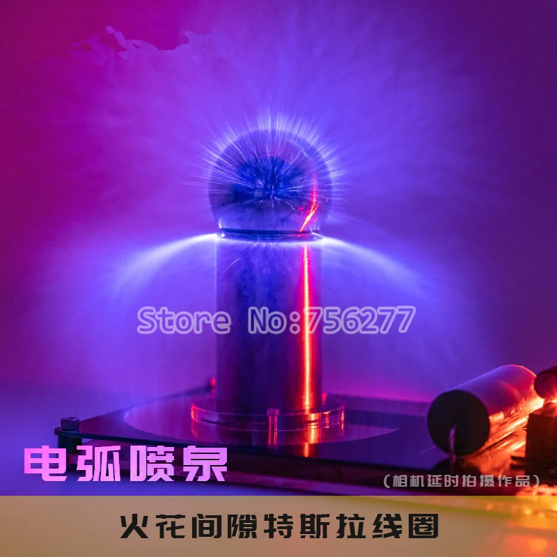 Super Mini Artificial Lightning Generator Tesla Coil High Conversion Efficiency Scientific Experimental Equipment