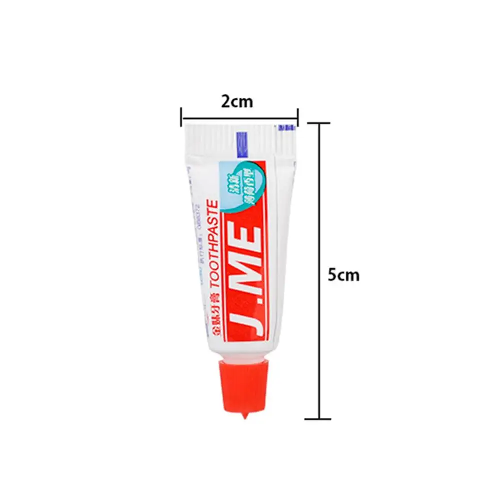 50pcs/lot Disposable 3g Toothpaste Supplies Hotel Convenient Camping Travel Wash Gargle Tool Cleaning Hygiene Oral Care