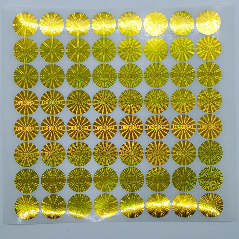 2000pcs 18mm Holographic Stickers Tamper Proof Original Security Label, Warranty VOID Sticker