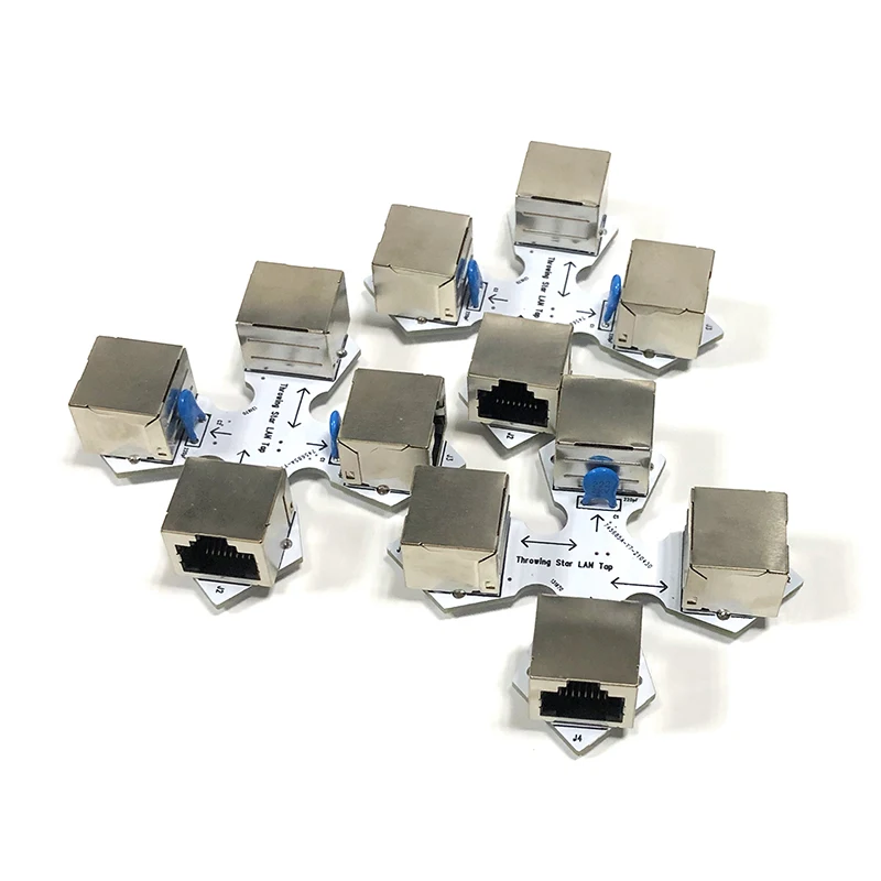 Escudo de comunicação ethernet, ferramenta de monitoramento, lançamento estrela lan 1.5, captura de pacote de rede mod 100% original, réplica de escudo rj45