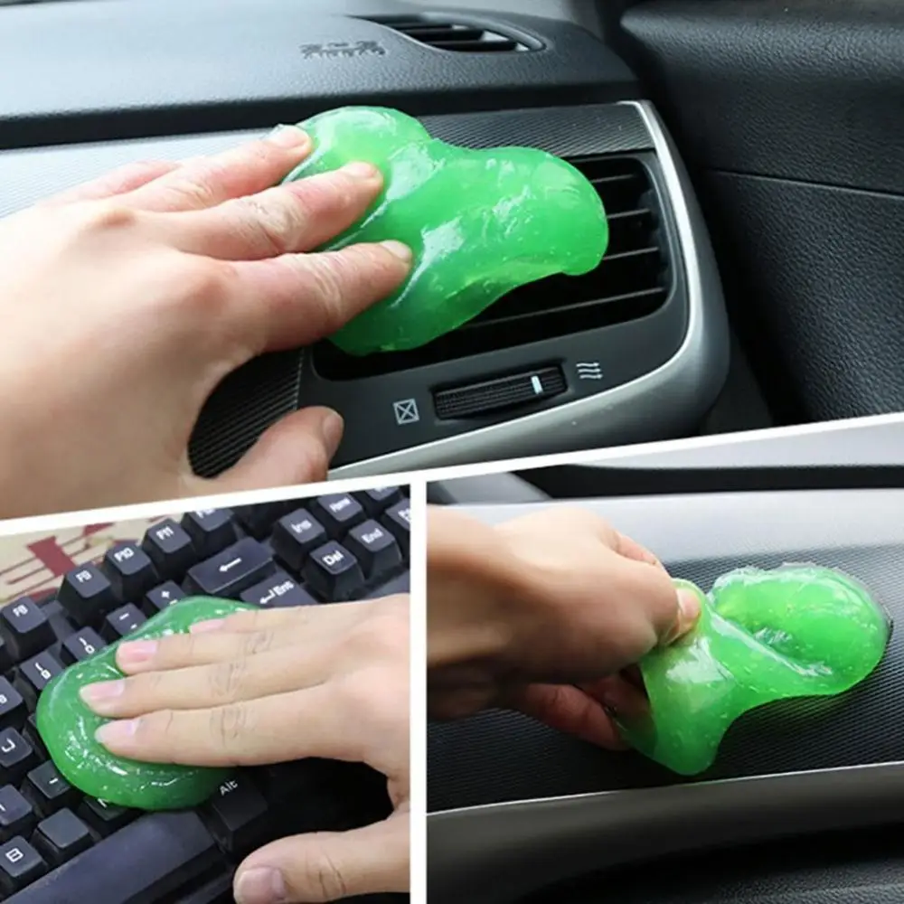 Dropshipping!! Car Air Vent Keyboard Dust Cleaner Soft Gel Gum Mud Dirt Remover Cleaning Tool