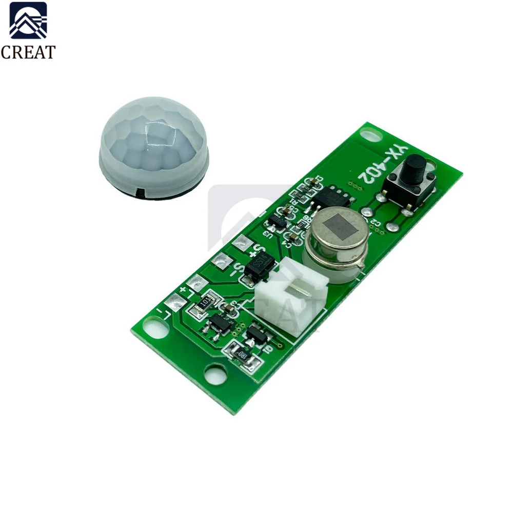 Solar Lamp Board Sensor De Controle, Módulo De Luz, Módulo Controlador, Painel Infravermelho Circuit Board, Kit DIY, 3.7V