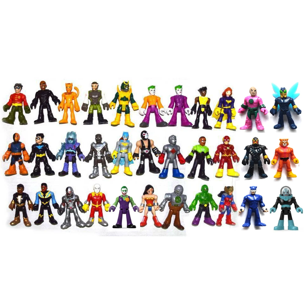 DCC Imaginext Super Hero TheBane Joke-Man Freeze Wild Cat Killer Wasp Cat Collection Loose Action Figure