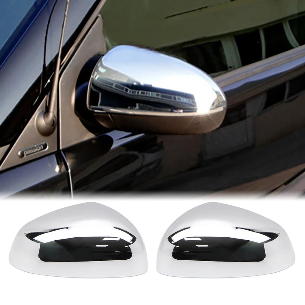 

Rearview Chrome Side Wing Mirror Cover for Mercedes-Benz Smart Fortwo 453 2015 2016 2017 Exterior Mirror Cap Cover Trim