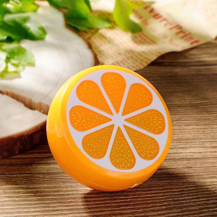 Creative Orange Plug in Night light Warm LED Nightlight, Dusk to Dawn Sensor Fruit Lamp for Kids Baby, Bedroom, Kitchen, Stairs