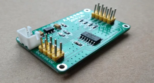 Four-channel Flexible Film Pressure Sensor Resistance Voltage Conversion Module