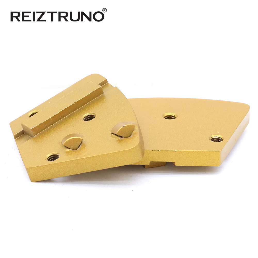 REIZTRUNO Trapezoid คอนกรีตแผ่นบด 2*1/4 PCD และ 1 โลหะ Diamond Segment คอนกรีตแผ่นสำหรับอีพ็อกซี่กำจัด