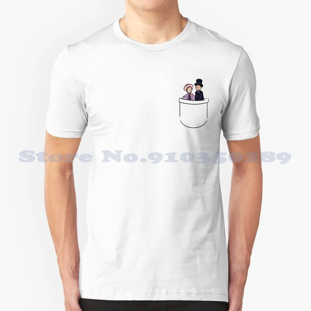 Anne Lister & Ann Walker : Pocket Edition 100% Cotton T-Shirt Gentleman Jack Anne Lister Ann Walker Suranne Jones Sophie Rundle