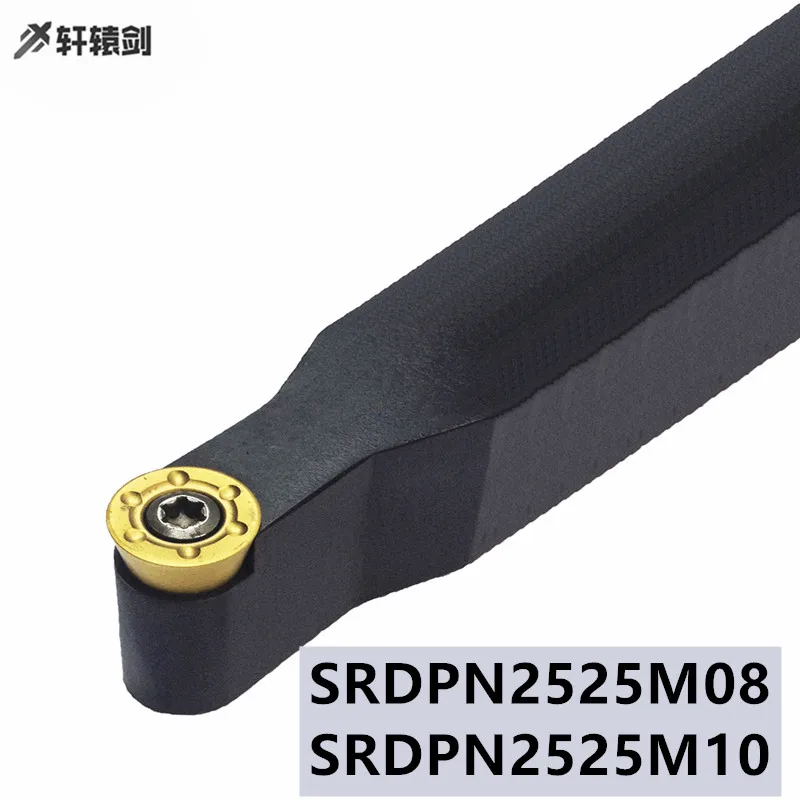 1PC SRDPN 2525M08 SRDPN2525M10 터닝 공구 홀더 카바이드 인서트 터닝 CNC RPMT