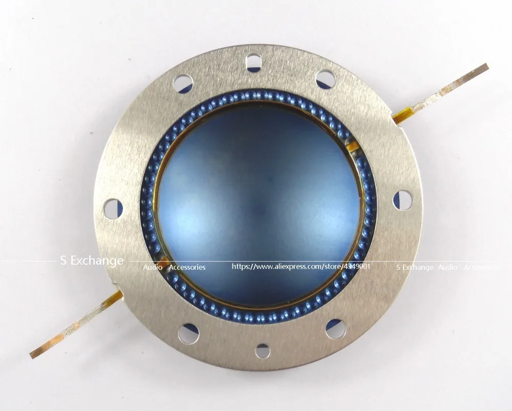 High quality Blue Imported Titanium Dome  + Voice coil For Peavey 22XT 22XT+ 22A RX22 Diaphragm Aluminium Flat wire 8 ohm