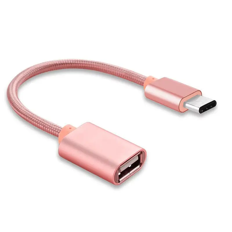 USB 2.0 Type C Male To   A Female OTG Data Cord Adapter Type-C   Cable For Sansumg LG Sony HTC Xiaomi Andriod