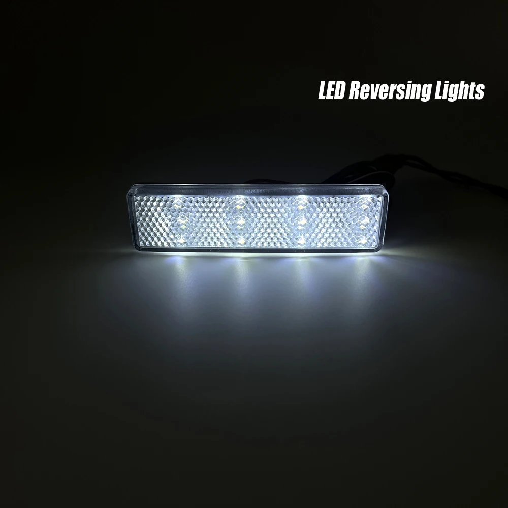 LED Rear Bumper Reflector Warning Light For Nissan Primastar NV300 Opel Vauxhall Renault Master Trafic Reversing Braking Light