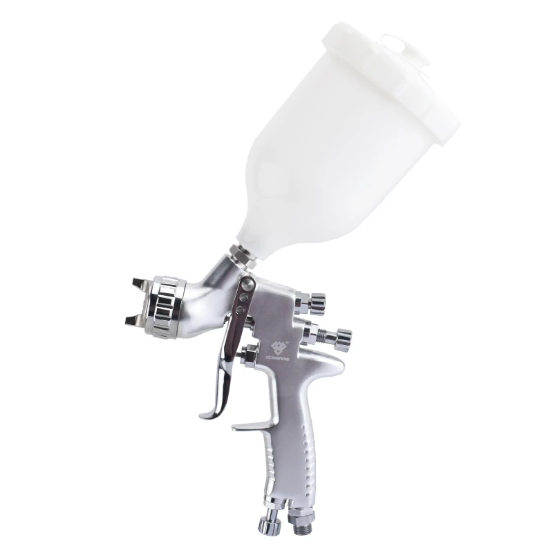 RONGPENG Professional R804 HVLP Air Paint Spray Gun 1.3mm Nozzle 400cc Cup Painting Machine  Airbrush Pneumatic Tool