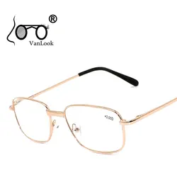 Men's Reading Glasses for Farsightedness Men Sight Spectacles Transparent Spring Hinge +1.00 +1.50 +2.00 +2.50 +3.00 +3.50 +4.00