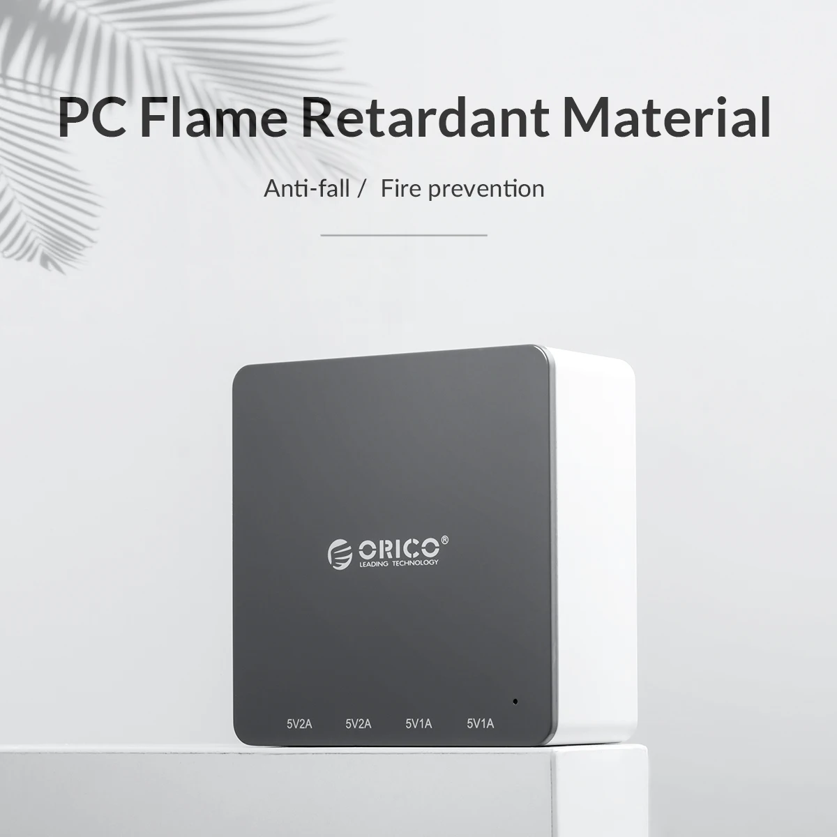 شاحن USB 4 منافذ من ORICO بسعر منخفض للغاية قابس أمريكي عالمي لسطح المكتب محول طاقة 5 فولت 6A خرج 30 واط لهاتف سامسونج آيفون وهواوي