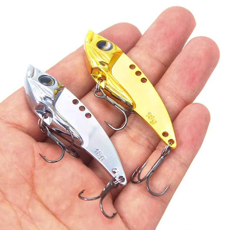 

Spinner Fishing Lures Wobblers Sequin Spoon Crankbaits Artifical Easy Shiner VIB Baits for Fly Fishing Trout Pesca