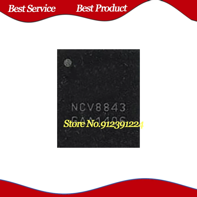 NCV8843MNR2G DFN18, 신제품 및 정품 재고, 5 개/로트