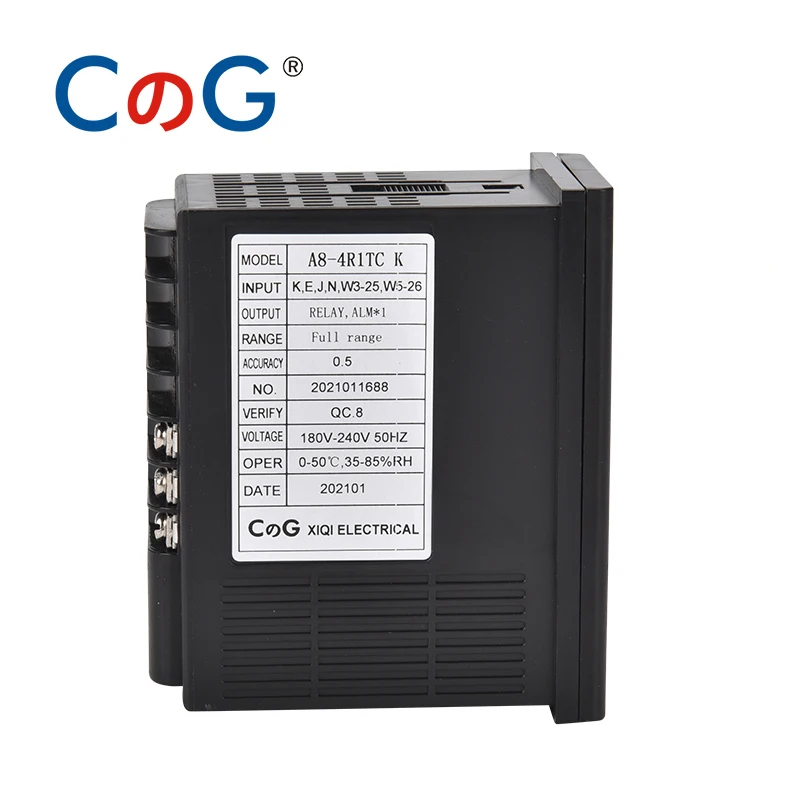 CG A8-4 48*96MM K 유형 PID 지능형 온도 조절기 디지털 전자 온도 표시기 컨트롤러
