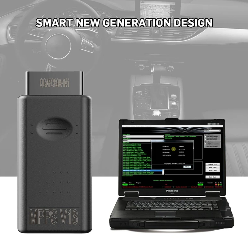 Immagine 5: MPPS V18 PRINCIPALE + TRICORE + MULTIBOOT con Breakout Tricore Cavo di Rilevamento Automatico Strumento