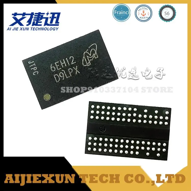 MT47H32M16HR-25E di 10 pz/lotto: chip di memoria di G D9LPX BGA84 nuovi e originali