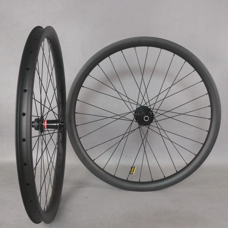 

27.5er Boost MTB AM Wheelset 35X35 Tubeless UD Matte Rim With D791SB-B15/D902SB-B12 Center Lock Hub