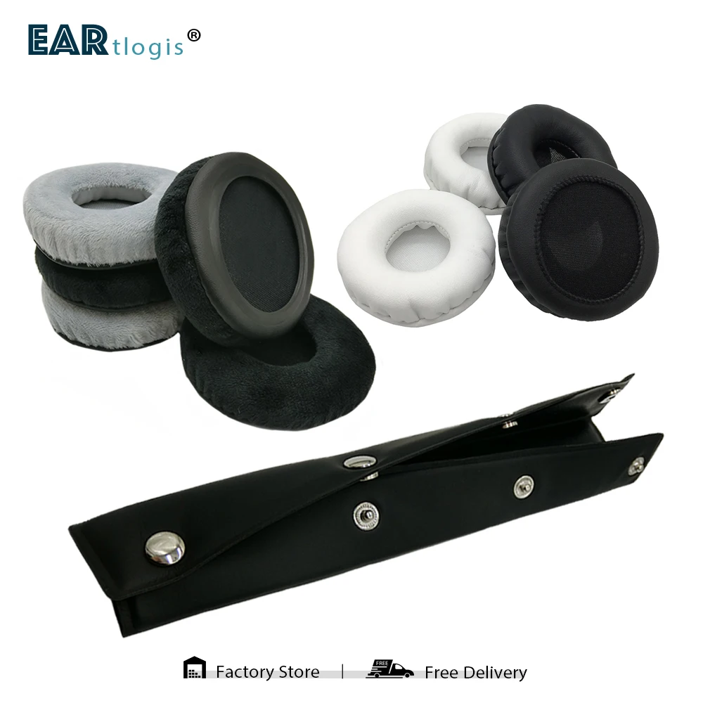 Replacement Ear Pads for Superlux HD330 HD660 HD668B HD669 HD681 EVO HD681B HD662 HD662B Headset Parts Velvet Bumper Headband