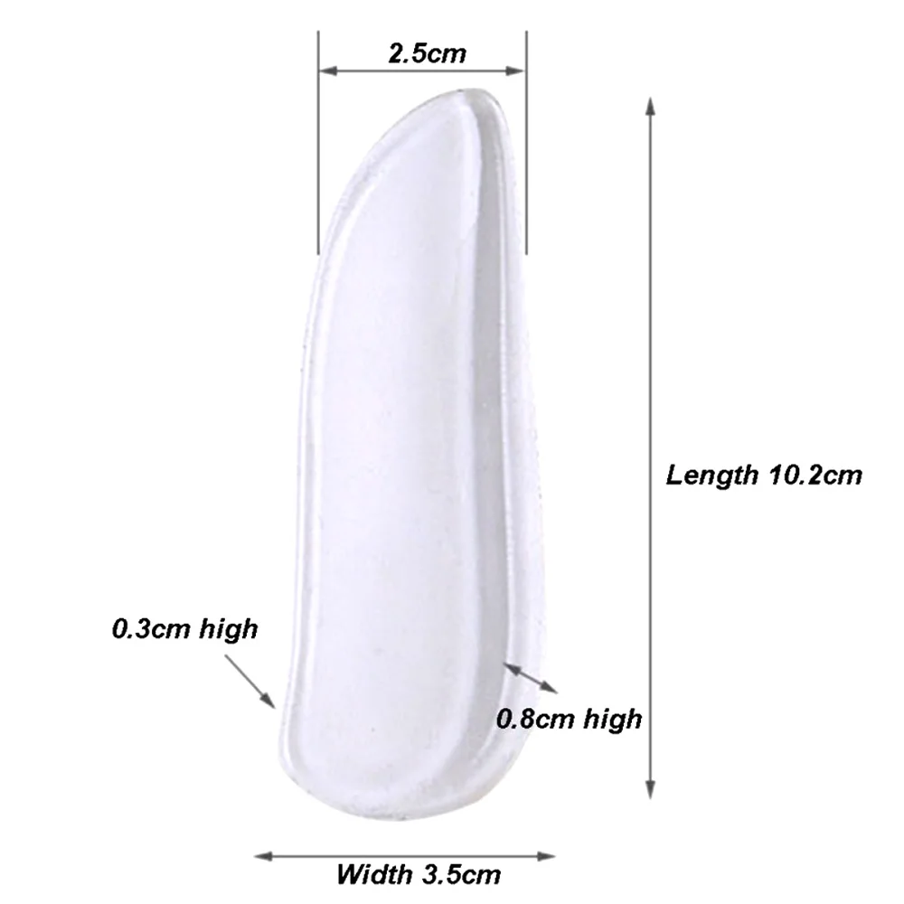 1ペアゲル整形外科インソール靴インサート内側 & 横ヒールウェッジリフトシリコーンパッド矯正o/xタイプ脚女性のための男性