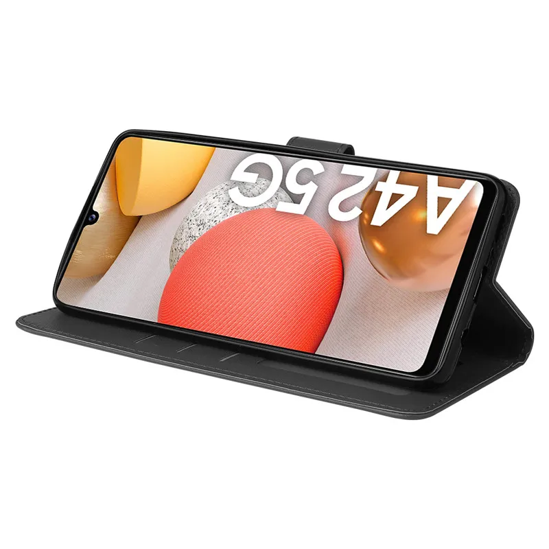 For etui Samsung Galaxy A42 5G Leather Case on sFor Coque Samsung A42 5G Case Galaxy A12 A 42 SM-A426 Cover Flip Wallet Cases