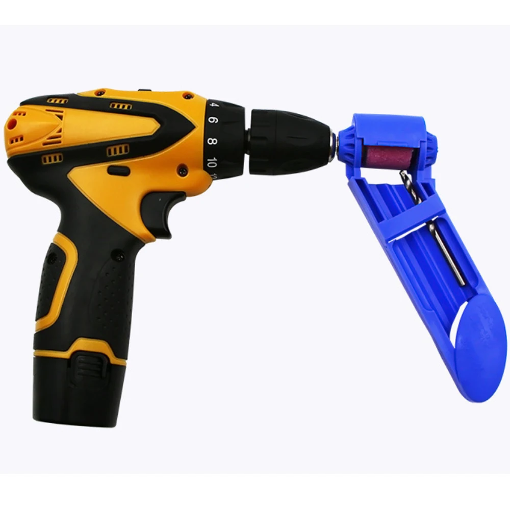 Drill bit sharpener 2-12.5mm Portable Corundum Grinding Wheel Drill Bit Sharpener Titanium Drill Portable Drill Bit Powered Tool