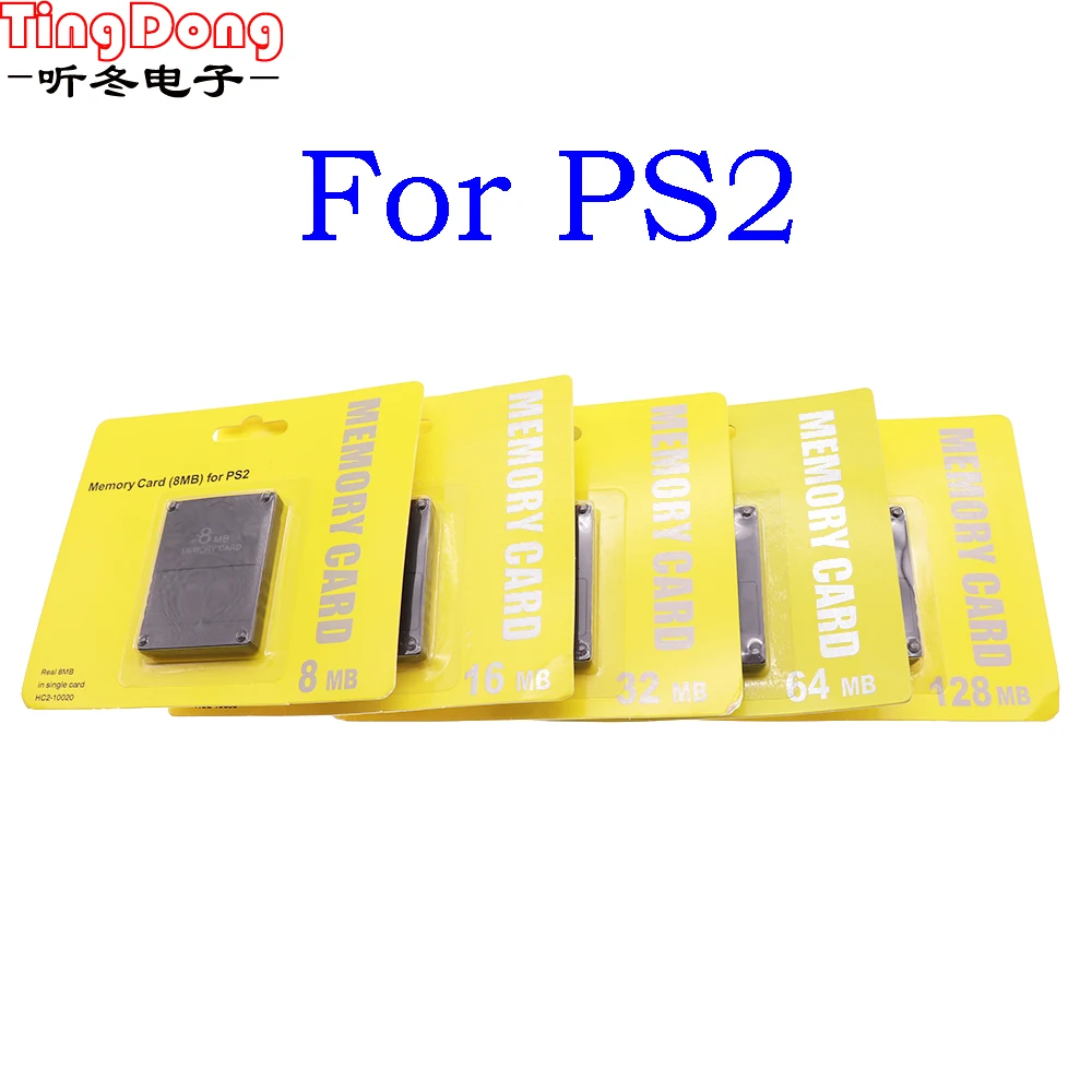 

8MB 16MB 32MB 64MB 128MB 256MB Megabyte Memory Card Game Memory New Card For Sony PS2 ps2 Slim Memory Card Accessories