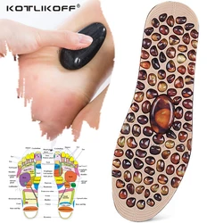 KOTLIKOFF Soft Rubber Cobblestone Therapy Acupressure Pad Feet Massager Insole For Shoes Insoles Improve Blood Circulation